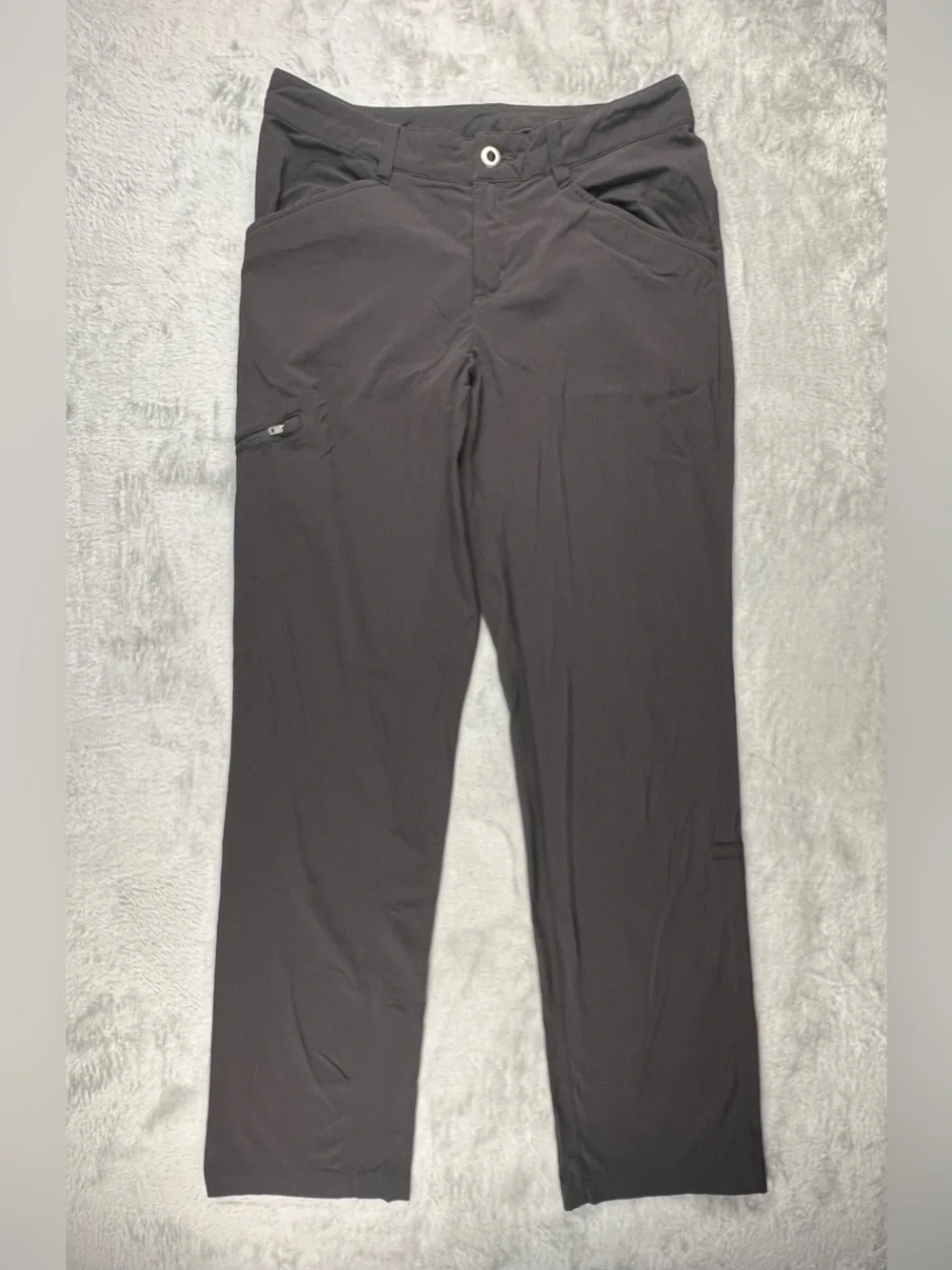 Patagonia Quandary Pants Womens Size 6 Black Outdoor Hiking Stretch Pockets